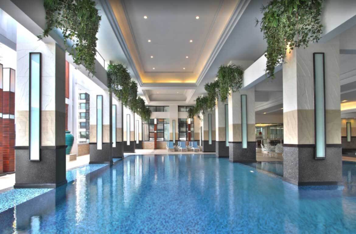泰國曼谷Shanti Sadan Condo 3樓游泳池
