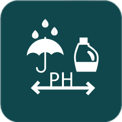 Acid and alkali Can withstand acid and alkali attack